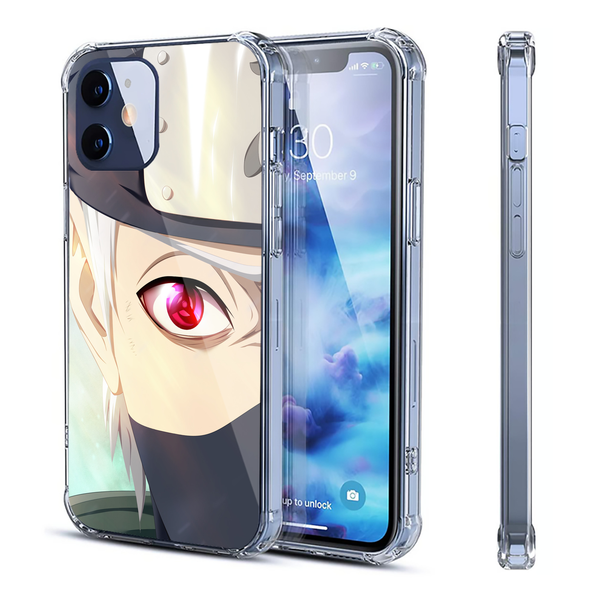 （画像用） NARUTO -ナルト- NARUTO -ナルト- 疾風伝 【iPhone 12シリーズ対応】透明スマホケース（クリアソフトケース）